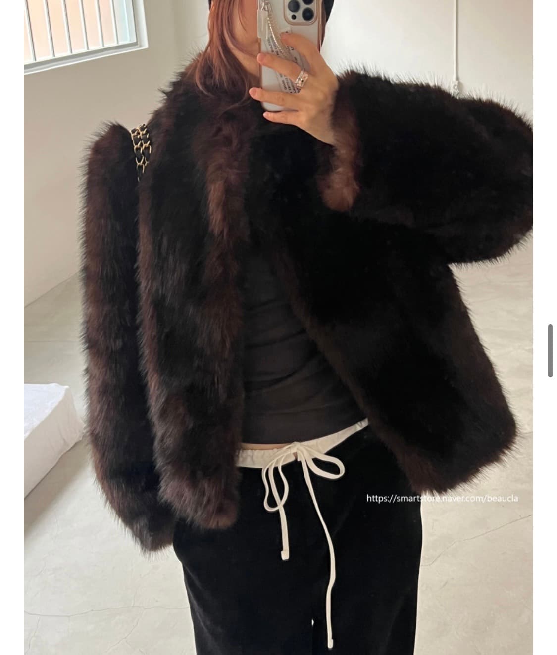 세라비 퍼자켓 새상품 상품이미지3