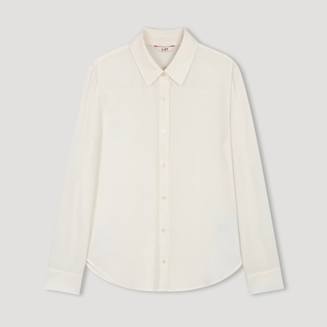 24SS 리스트 데일리 솔리드 셔츠 상품이미지1