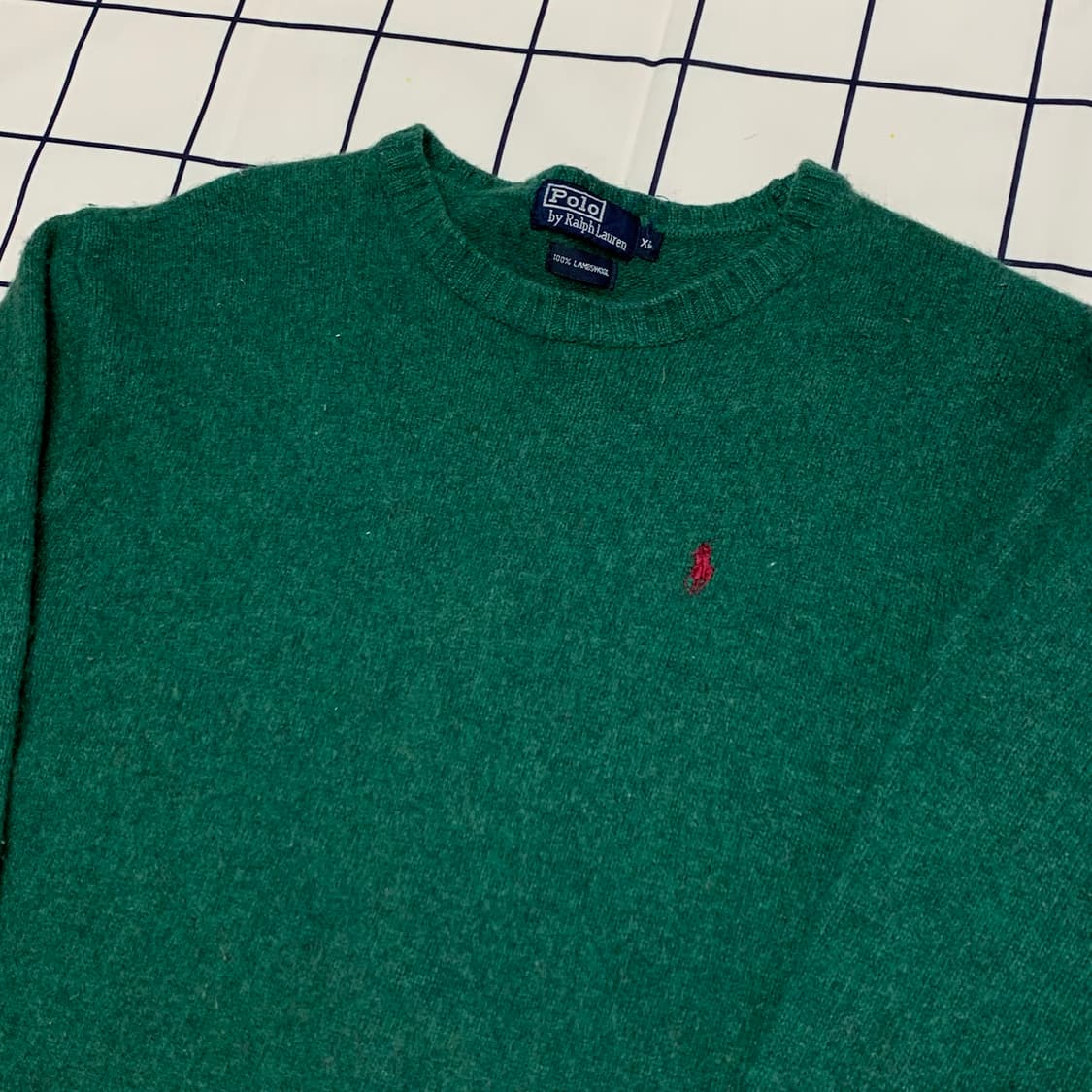 폴로 랄프로렌 딥그린 니트 상품이미지4