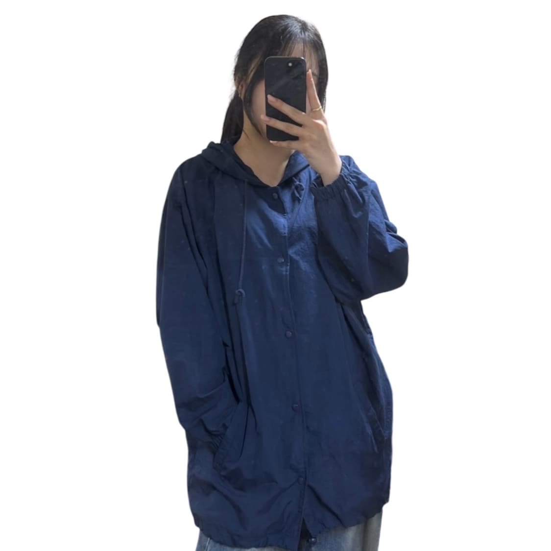 아디다스 90s 올드스쿨 빅로고 로브 바람막이 자켓 상품이미지2