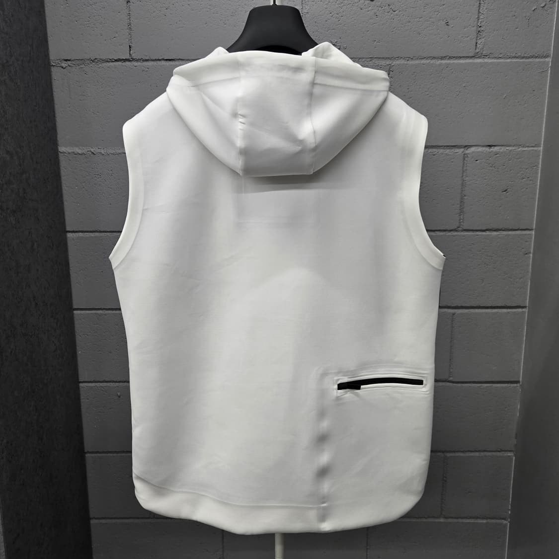 새상품 / 프라다 로고 테크니컬 후드 조끼 자켓 오버핏M 상품이미지6