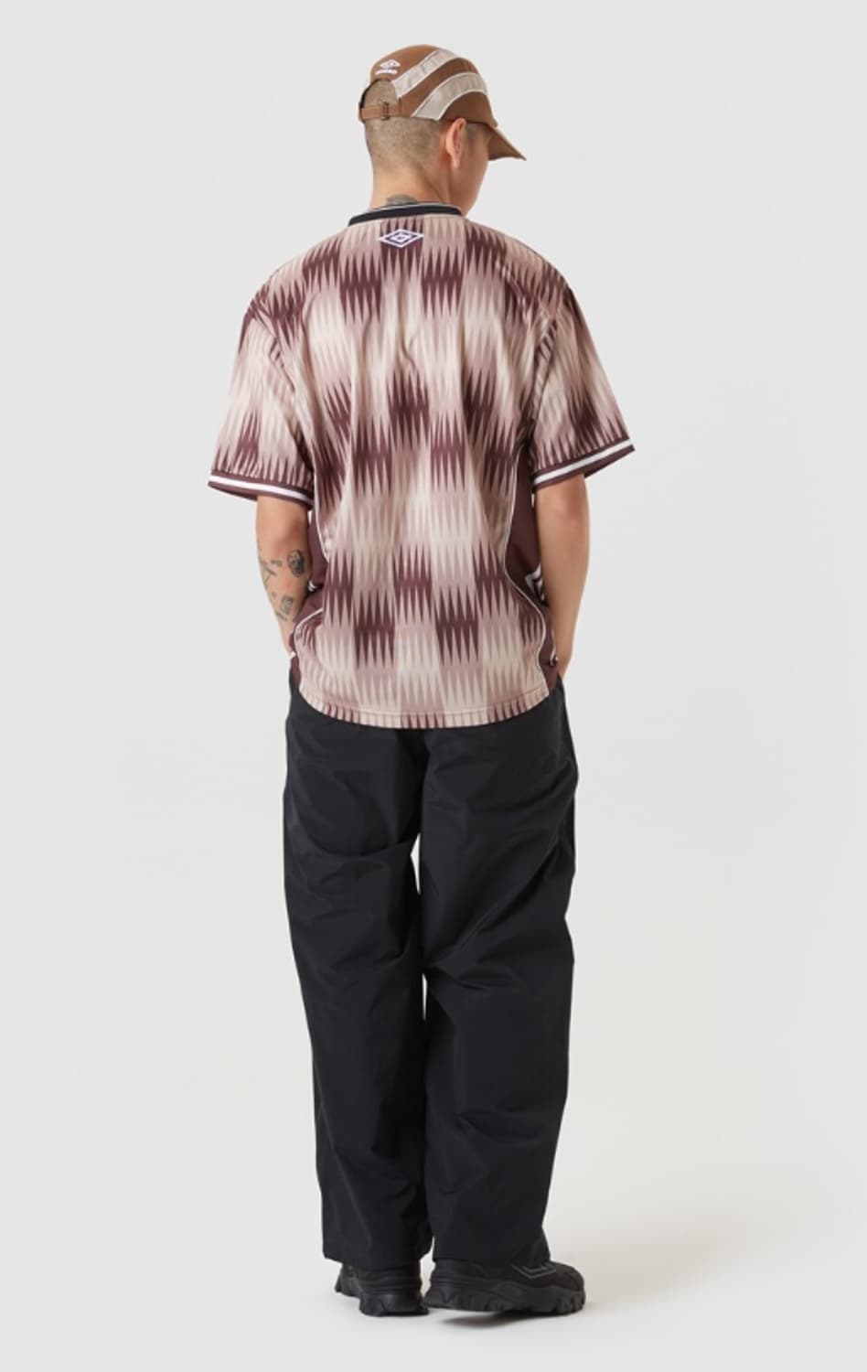 엄브로 x 버터굿즈 Butter goods 반팔 옵티컬 져지 저지 L 상품이미지6