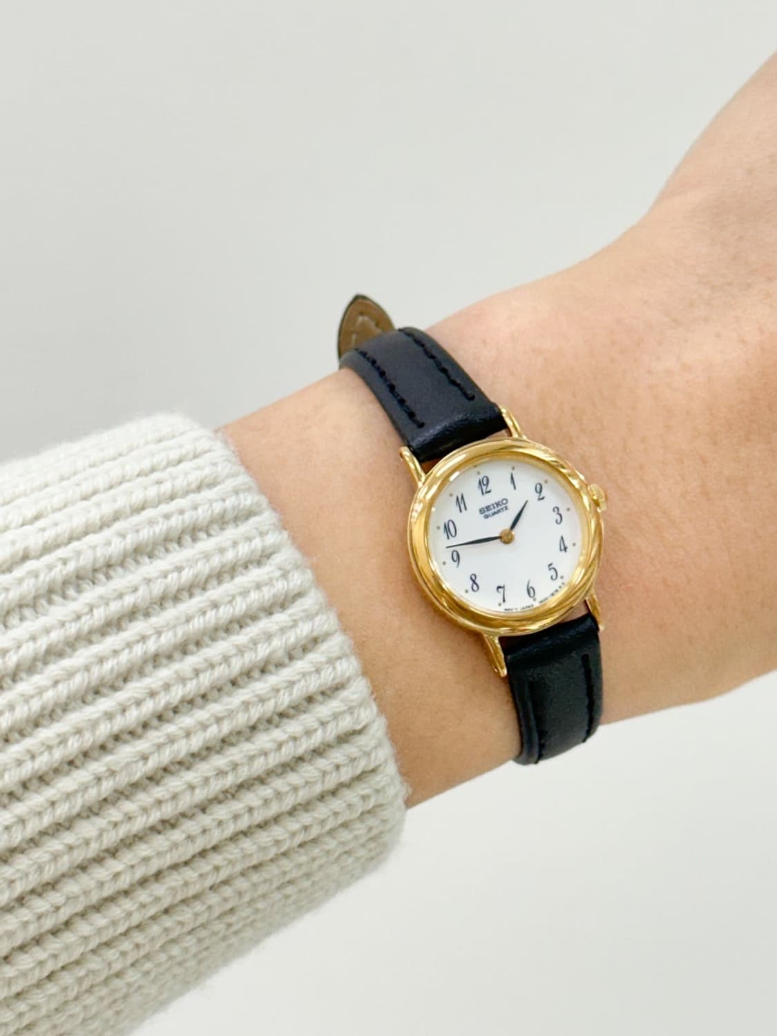 seiko / 세이코 클래식 라운드 쿼츠 여성 시계 상품이미지8