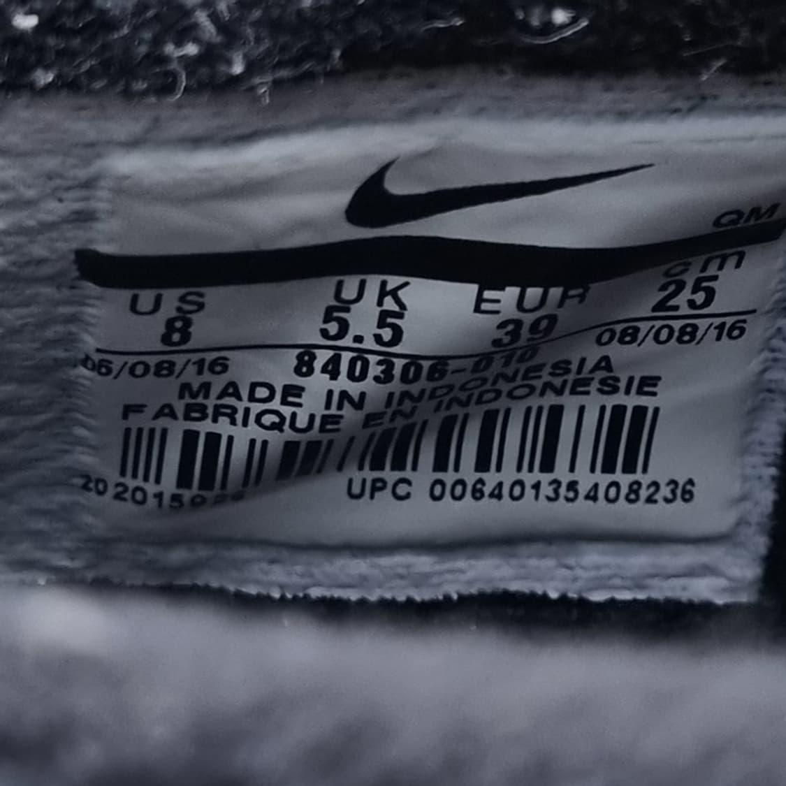 나이키 GTS 16블랙 캔버스 스니커즈250 상품이미지5