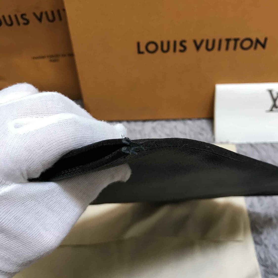 {클로젯}[풀구성][GM]루이비통 포쉐트 주르 다미에 클러치 GM 상품이미지7