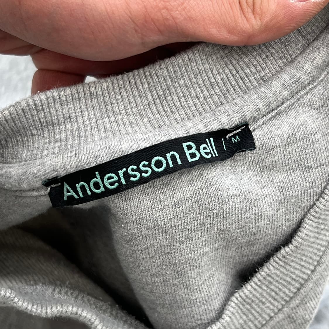 앤더슨벨 자수 로고 맨투맨 r3266 상품이미지5