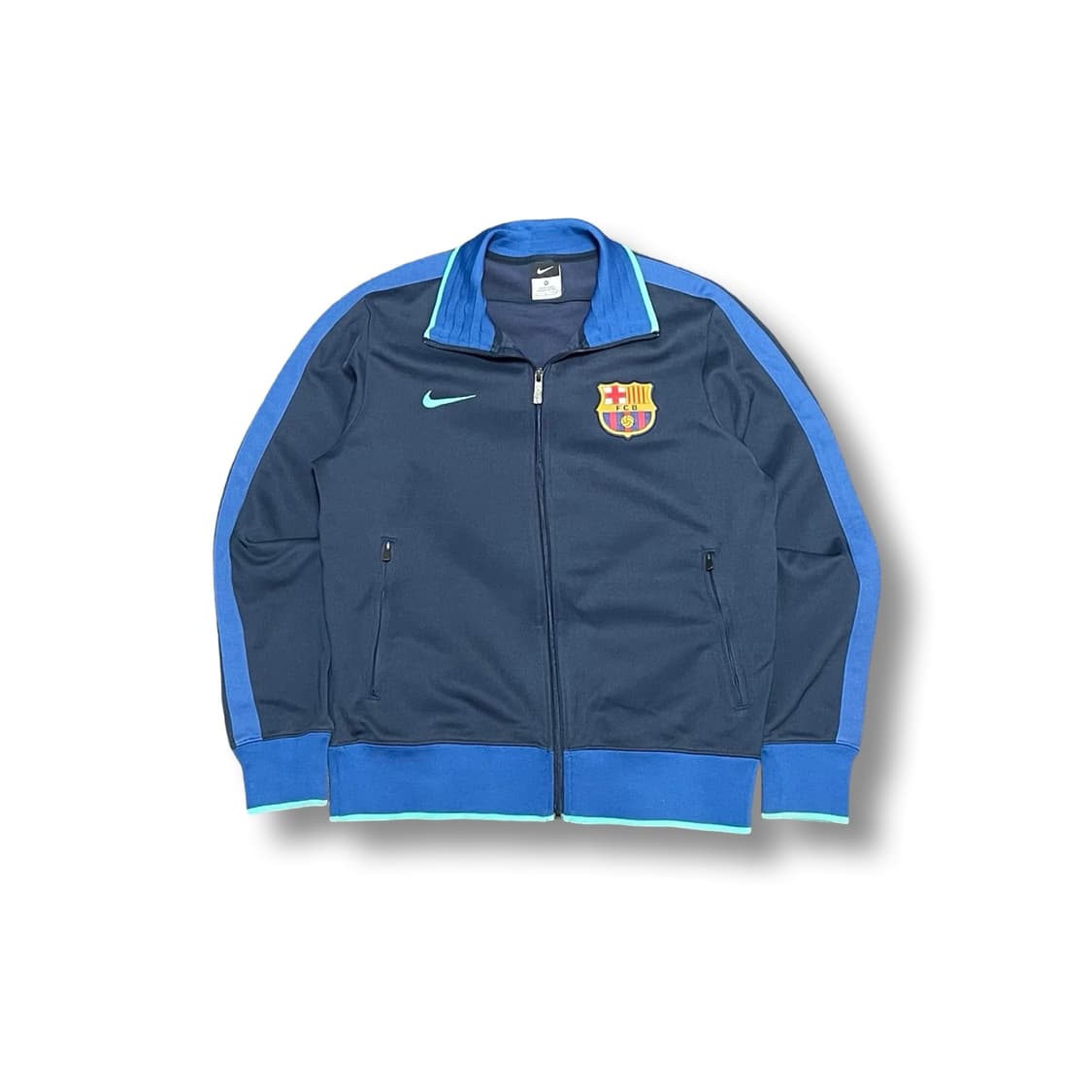 [M] 나이키 FC 바르셀로나 트랙 자켓 져지 네이비 상품이미지1