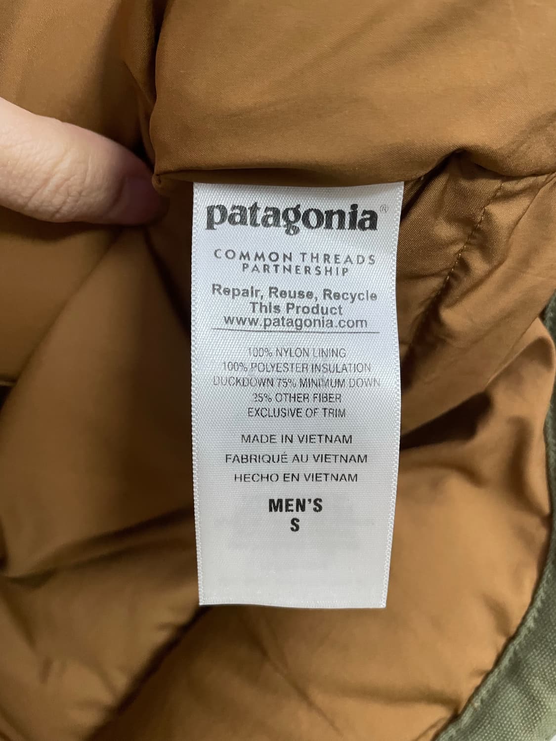 파타고니아 조끼 패딩 상품이미지4
