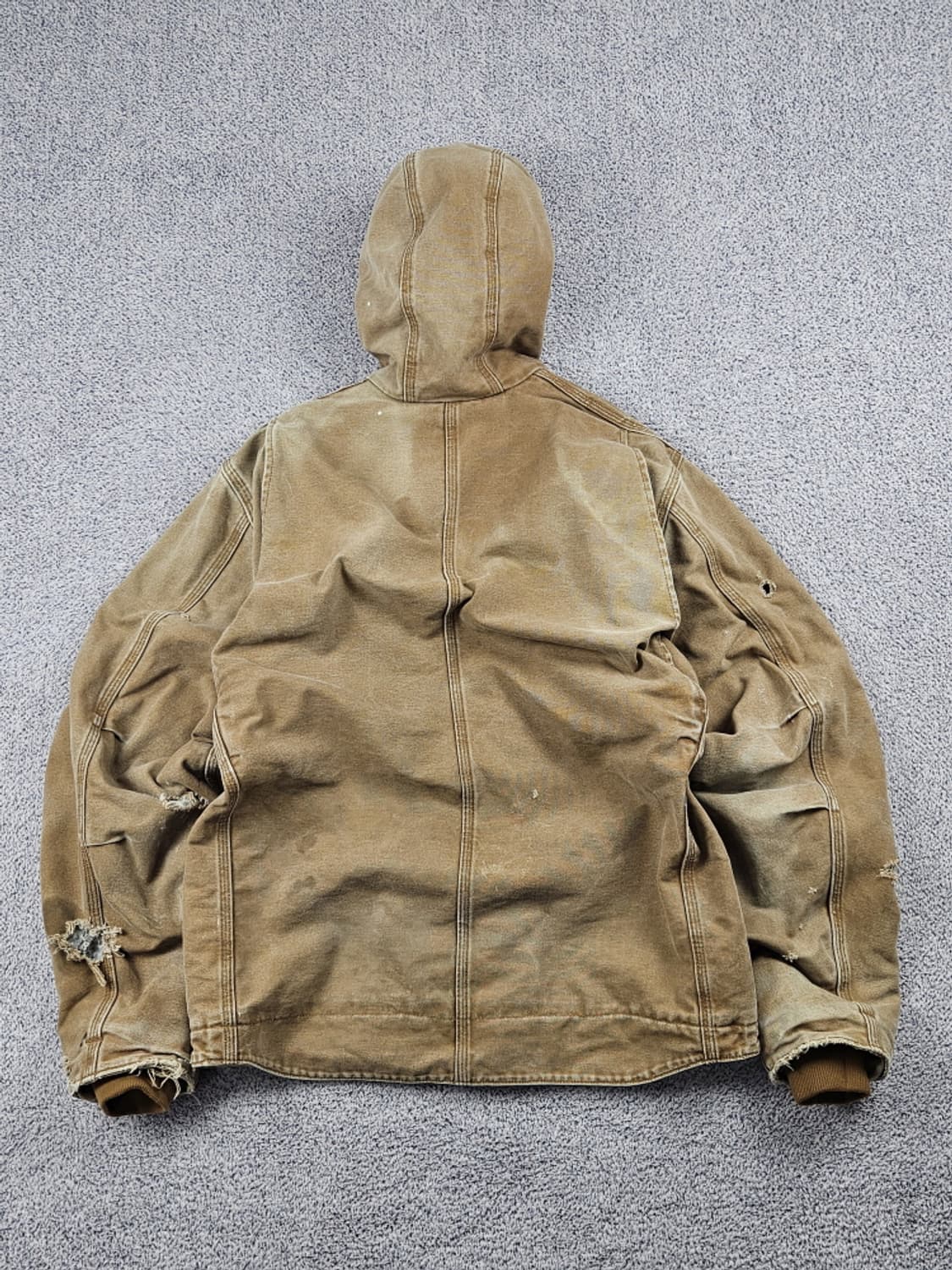 칼하트 J141 쉐르파 덕 캔버스 후드 워크 자켓 ( L )/ 10539 상품이미지5