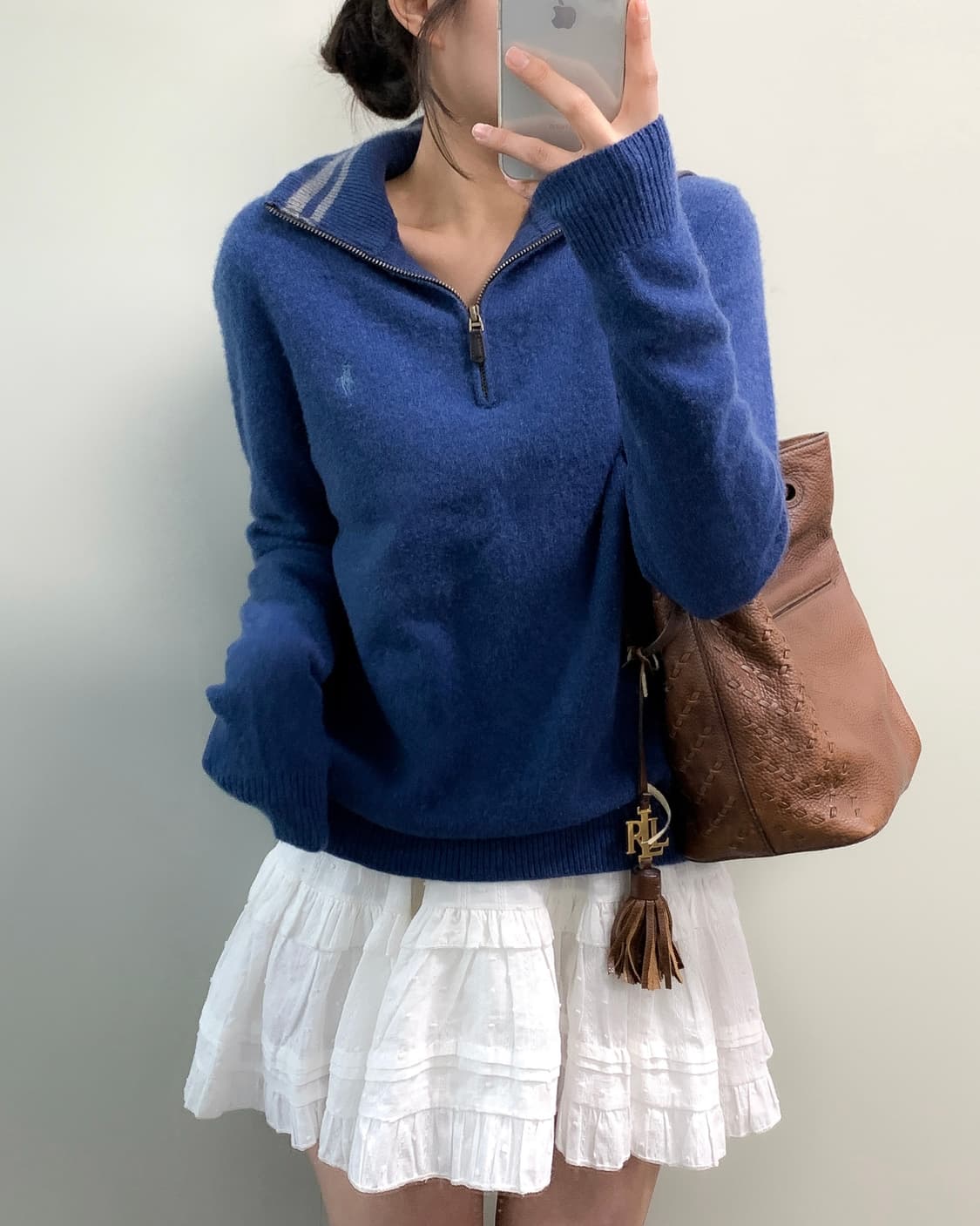 폴로 반집업 니트  상품이미지1