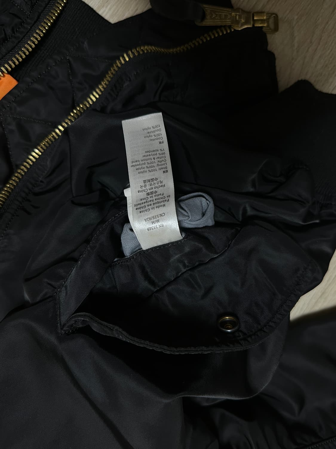 알파인더스트리 ma-1 상품이미지2