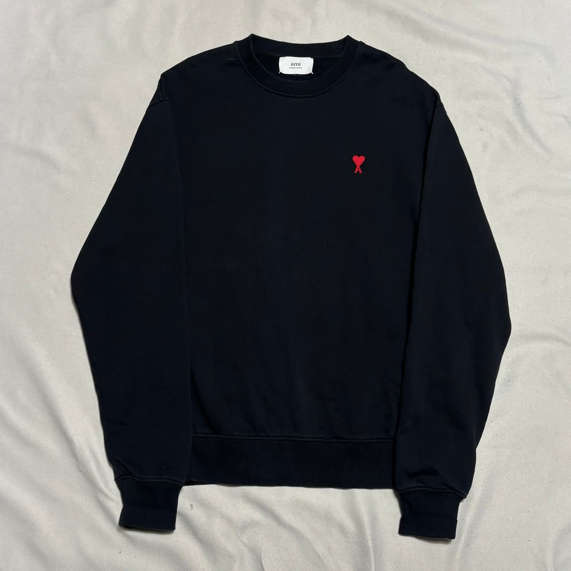 XL Ami 블랙 맨투맨 상품이미지2