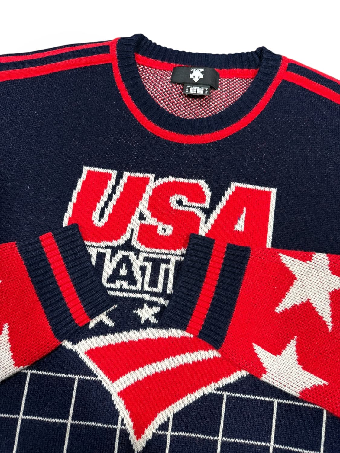 Descente 데상트 USA 라운드넥 니트 상품이미지2