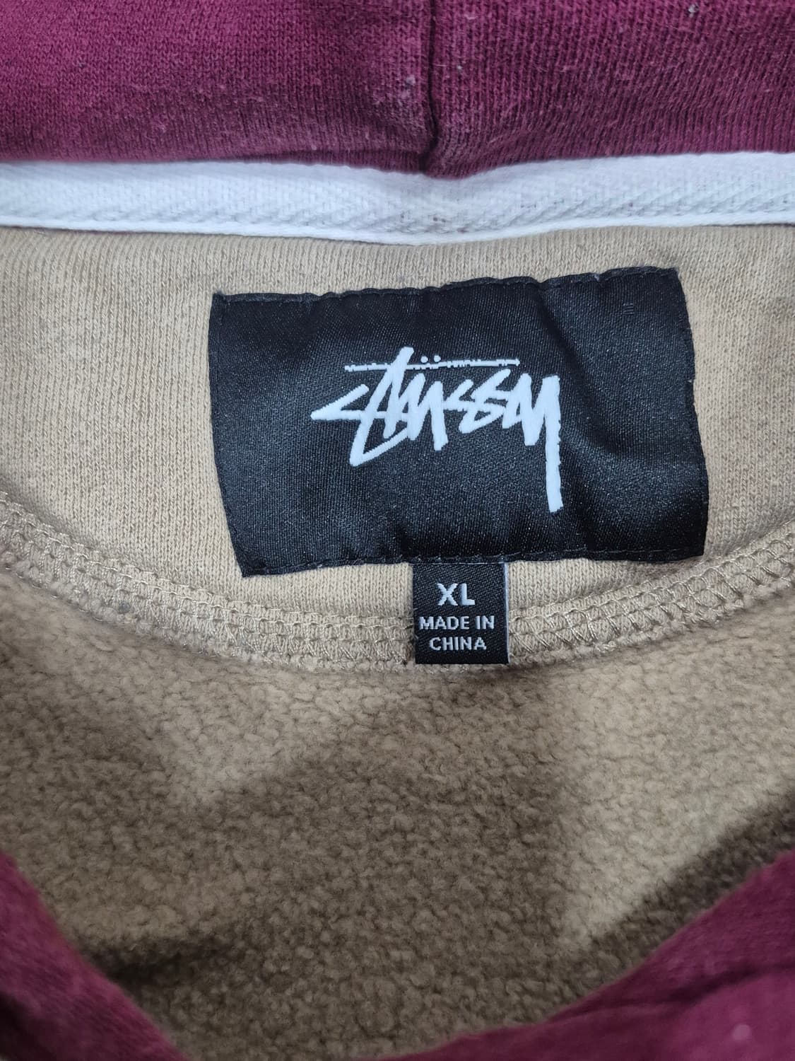 스투시 스탁로고 멀키컬러 후드티 남성 105사이즈 상품이미지4