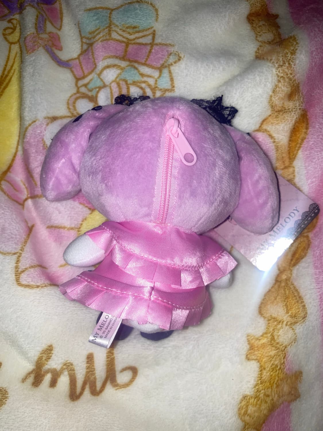 산리오 마이멜로디 파우치 키링 인형 상품이미지2