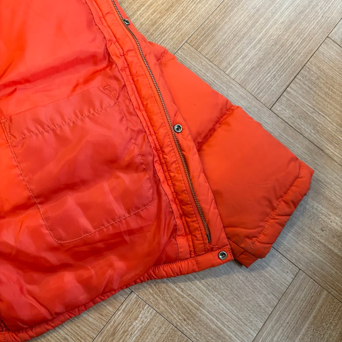 폴로 랄프로렌 오렌지 후드 덕다운 푸퍼 자켓 상품이미지9