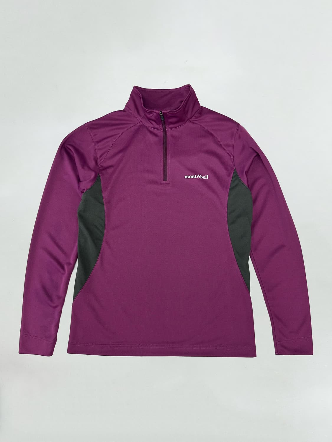 몽벨 일본판 하프 집업탑 새상품 상품이미지1