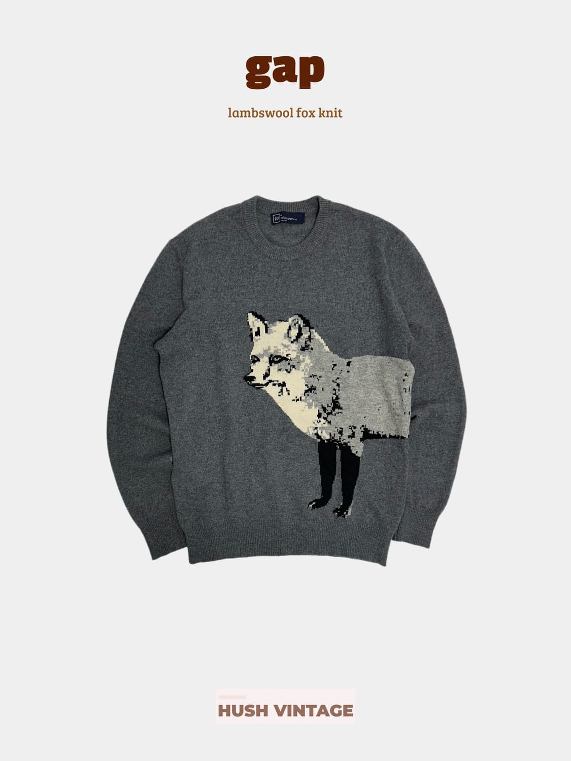 GAP 갭 폭스 램스울 니트 상품이미지1