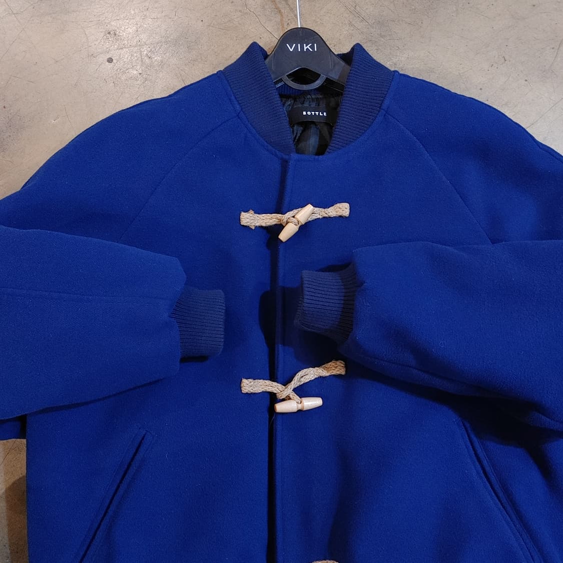 토글 버튼 떡볶이 봄버 자켓 F 상품이미지2