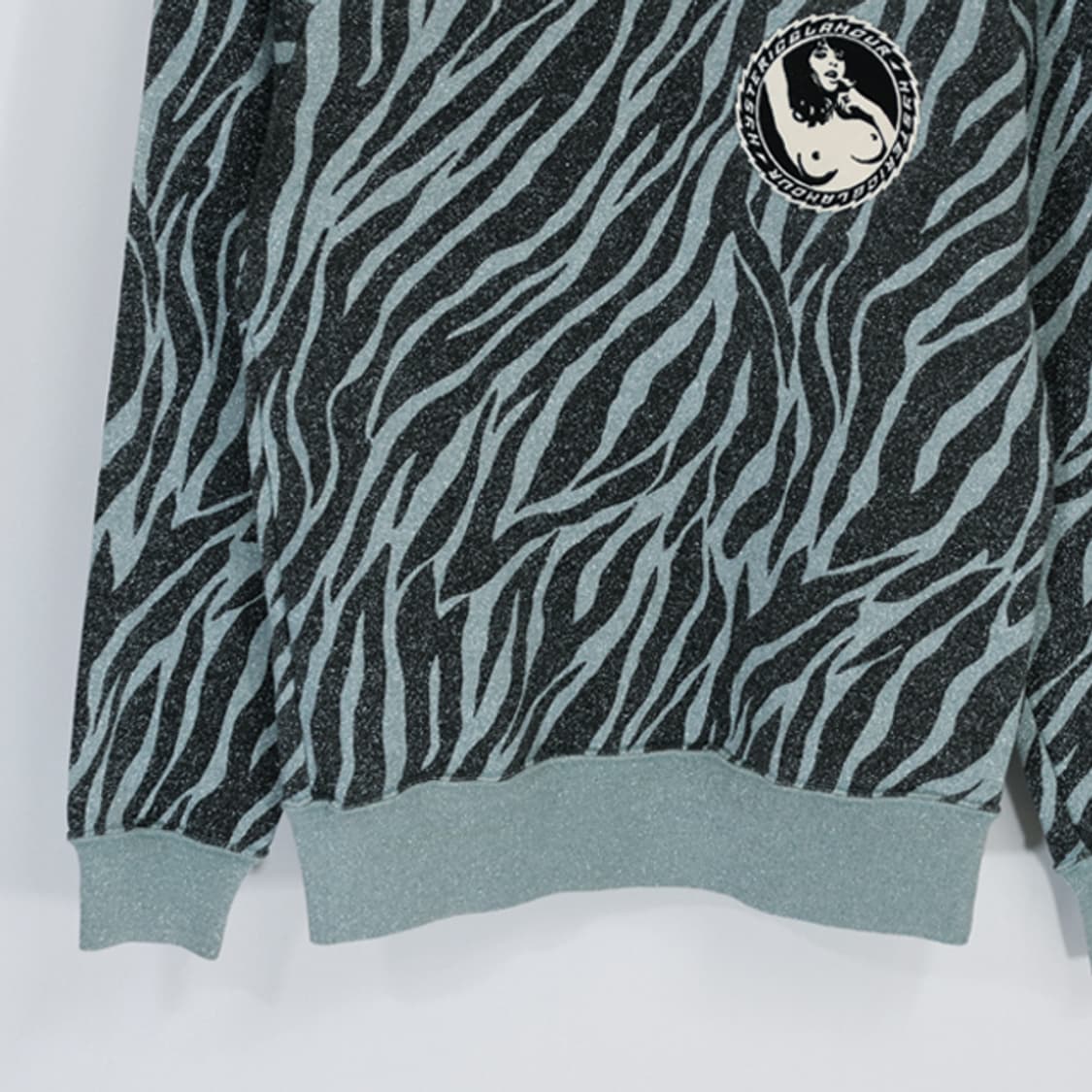 Hysteric Glamour 지브라패턴스웨트셔츠 상품이미지4