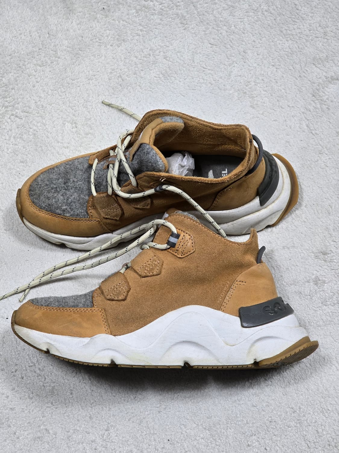 Sorel 소렐 키네틱 카리부 스니커즈 브라운 235 상품이미지3