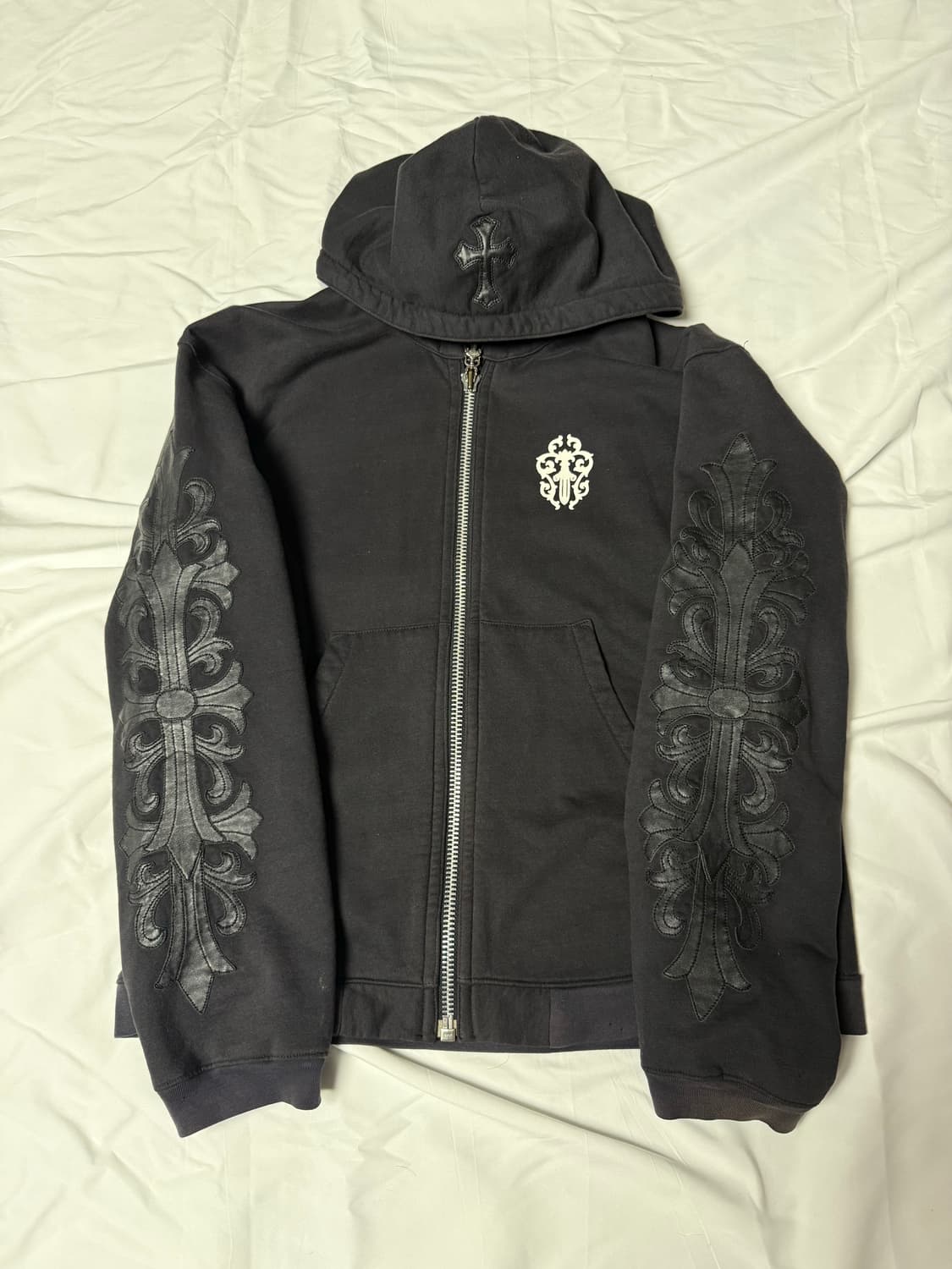 빈티지 Fuck you 크롬하츠 후디 상품이미지1