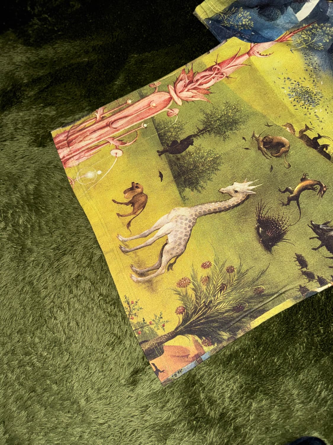 [2] 언더커버 X 히에로니무스 보스 아트워크 올오버 티셔츠 상품이미지3