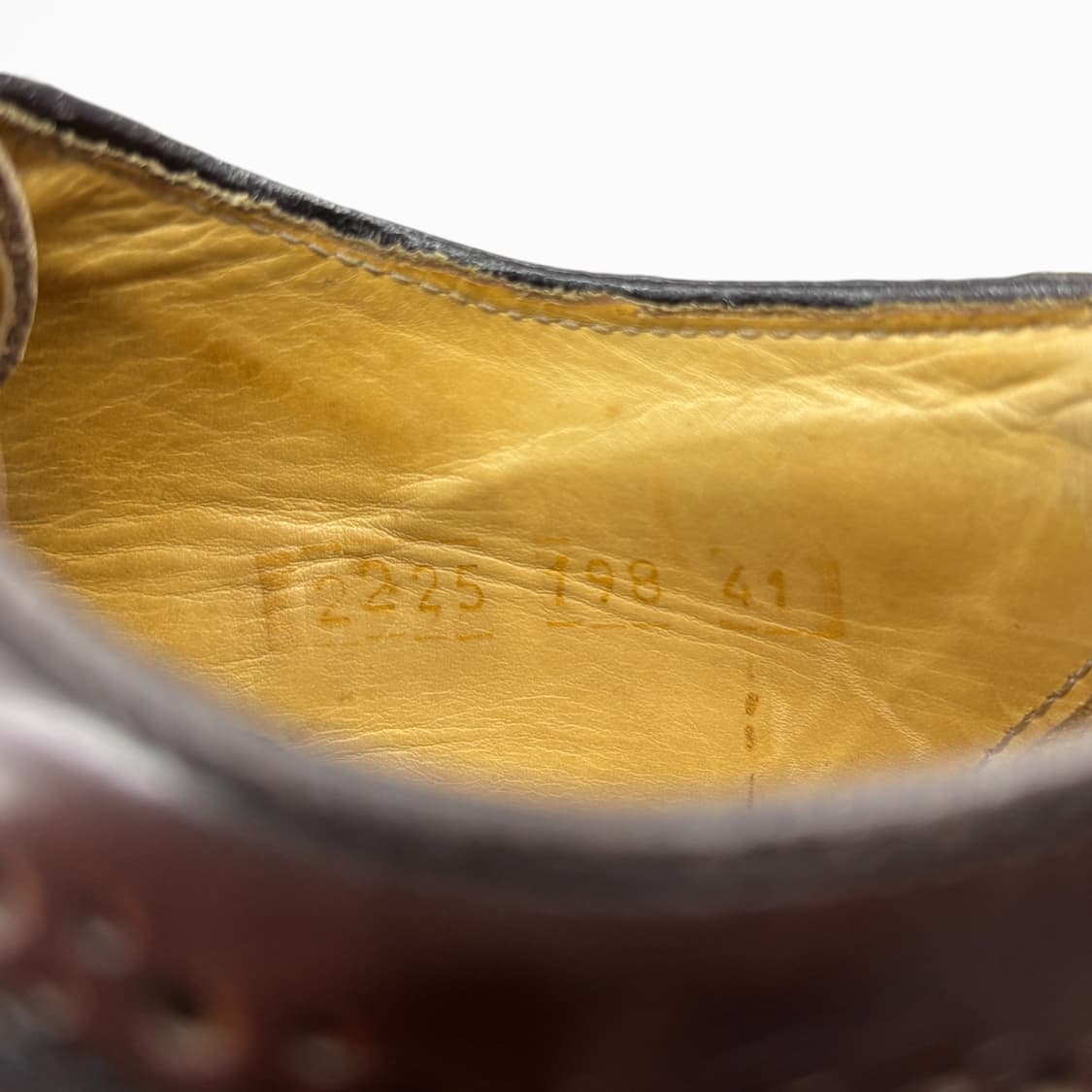 90's Amerino Ghiaia 윙팁 로퍼 상품이미지10