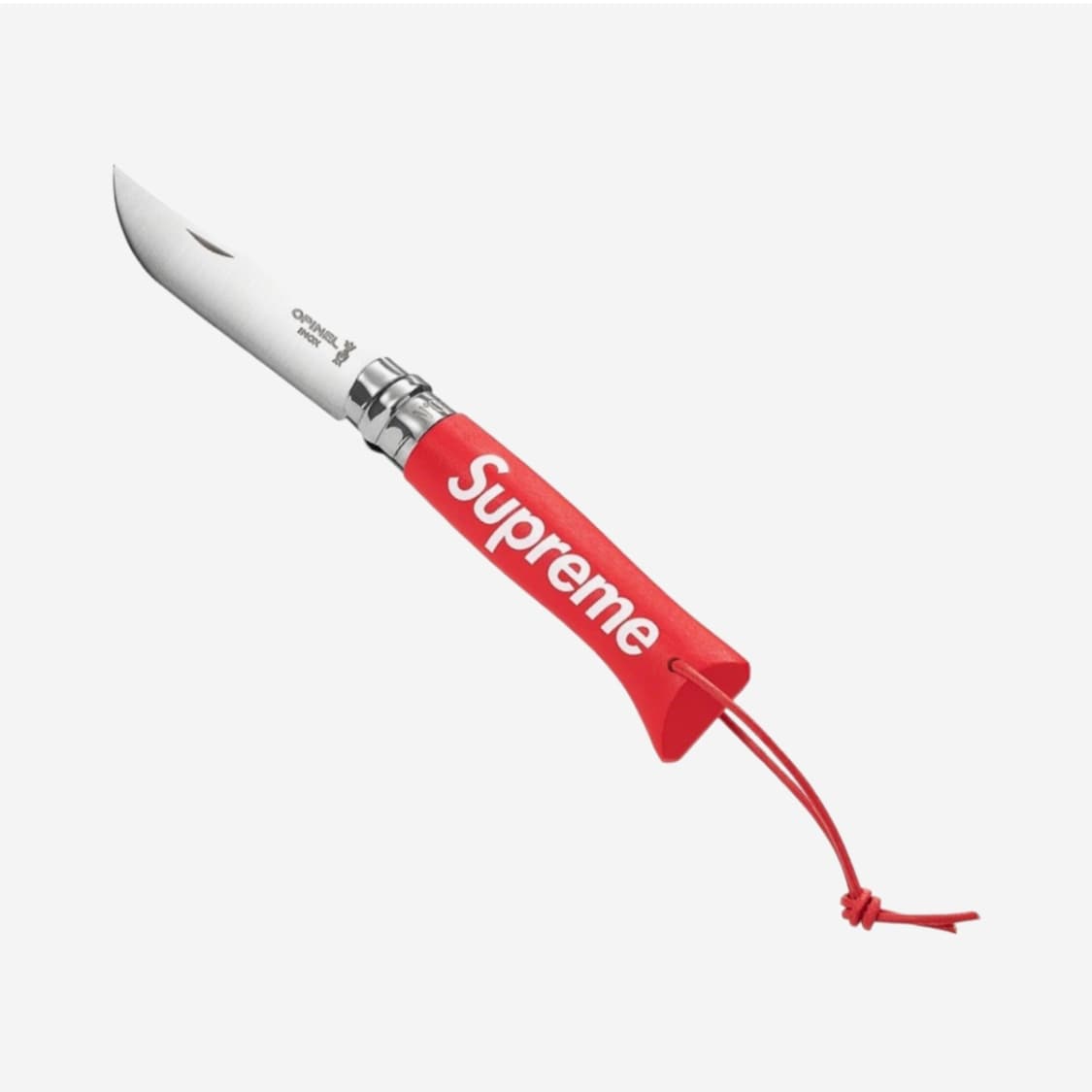 슈프림 x 오피넬 No.08 폴딩 나이프 레드 상품이미지1
