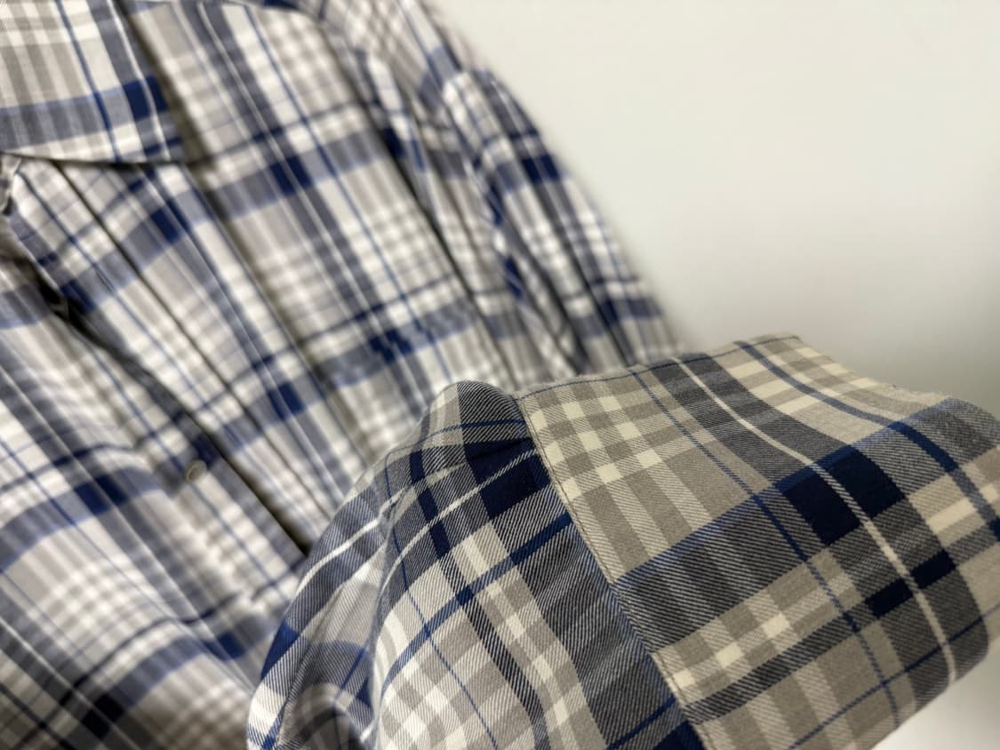 [2] rbu 체크셔츠 그레이 2size 상품이미지4