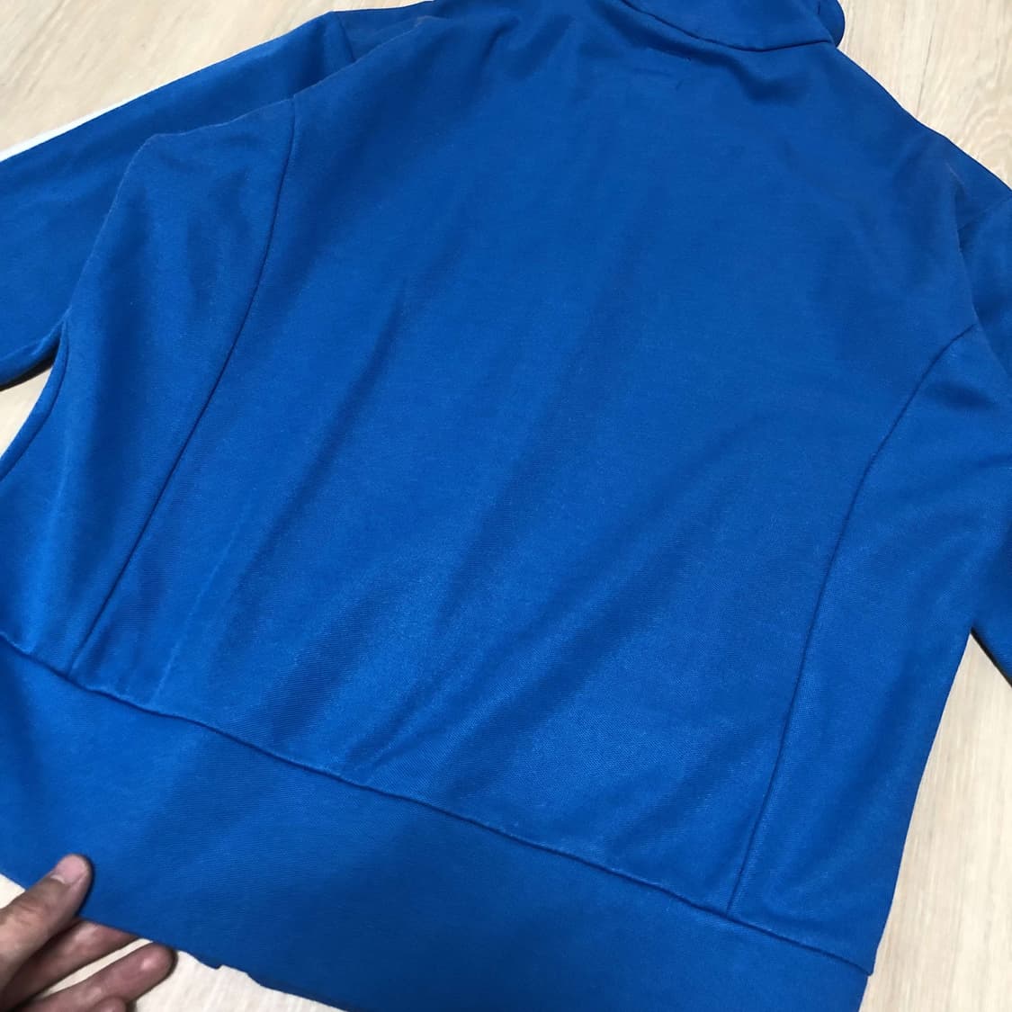 (95) 아디다스 adidas 유로파 TT 트랙탑 불꽃로고져지 블루 져지 상품이미지9