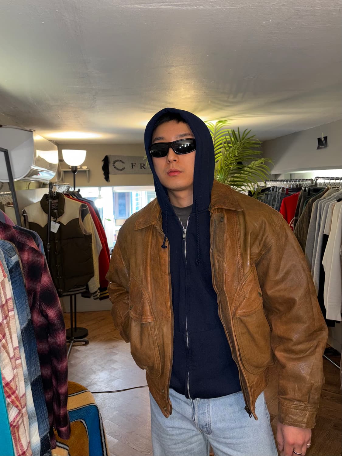 90’s D’ Homme A homme lambskin jacket 상품이미지2