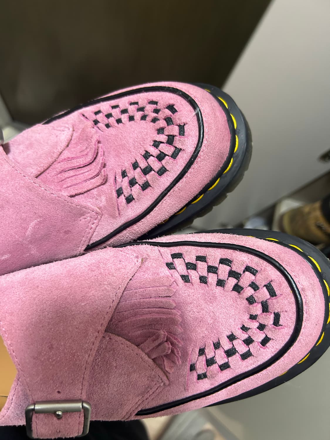 닥터마틴 램지 몽크 스웨이드 핑크 상품이미지8