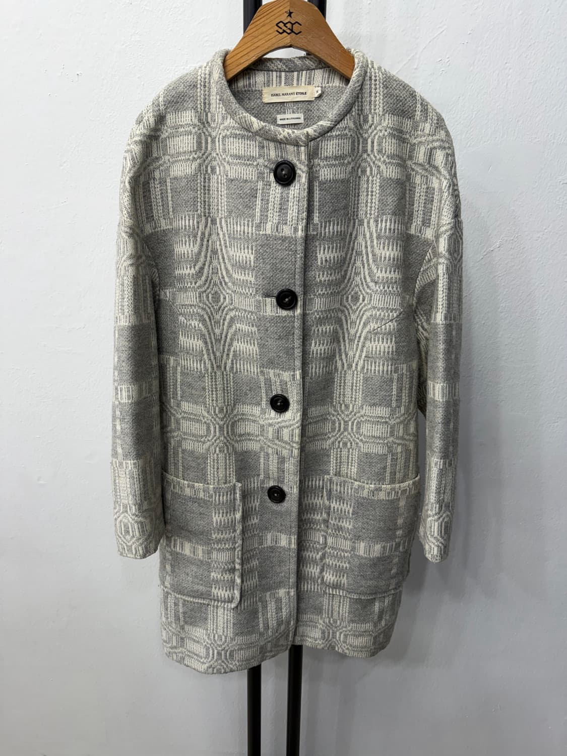 정품) 이자벨마랑 니트 가디건 자켓 36 상품이미지1