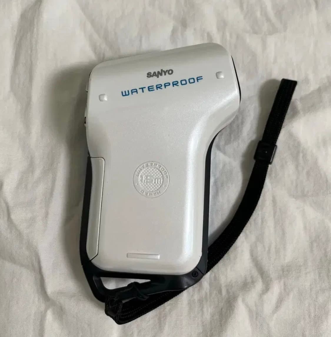 산요작티 ca8 청량한 블루 캠코더  상품이미지4