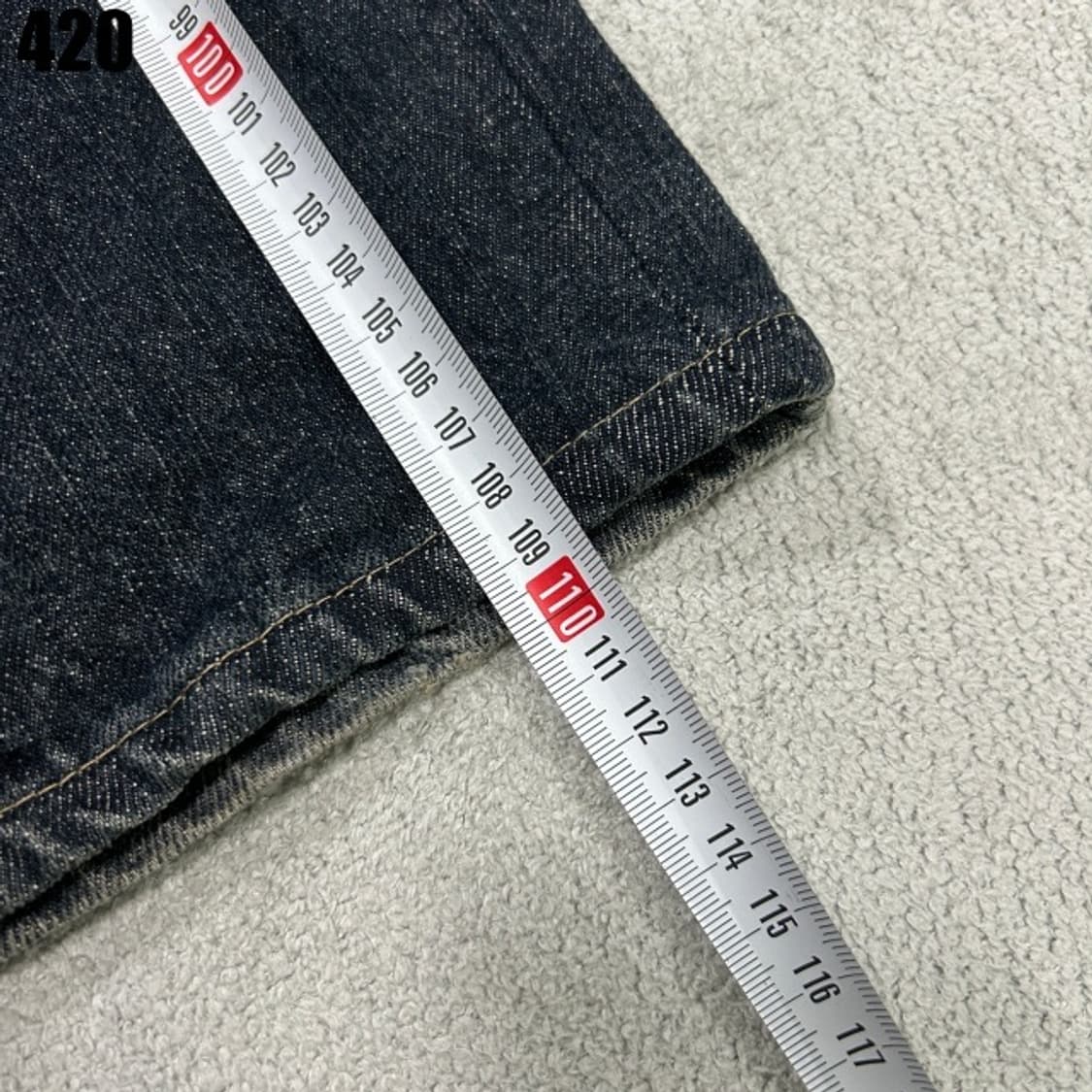 아르마니 진청 데님 청바지  상품이미지8