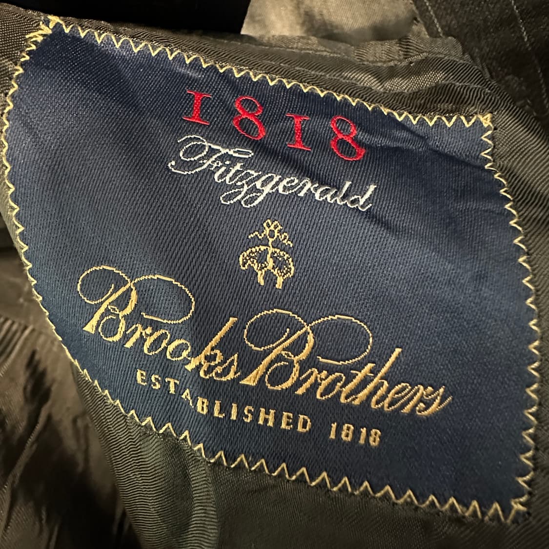 BROOKS BROTHERS italy made suit jacket 상품이미지4