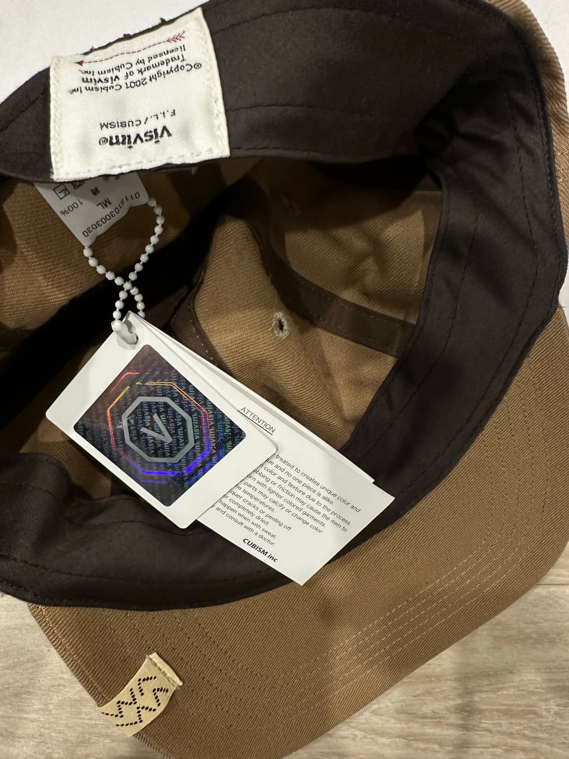 비즈빔 엑셀시오르 캡 새상품 상품이미지3