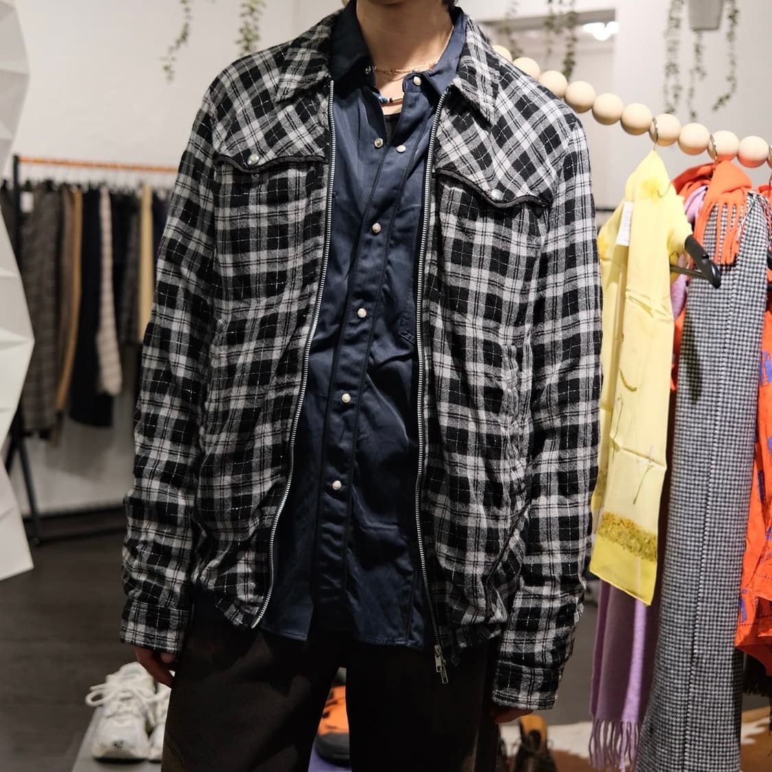 니콜라스 데일리 웨스턴 셔츠 상품이미지4