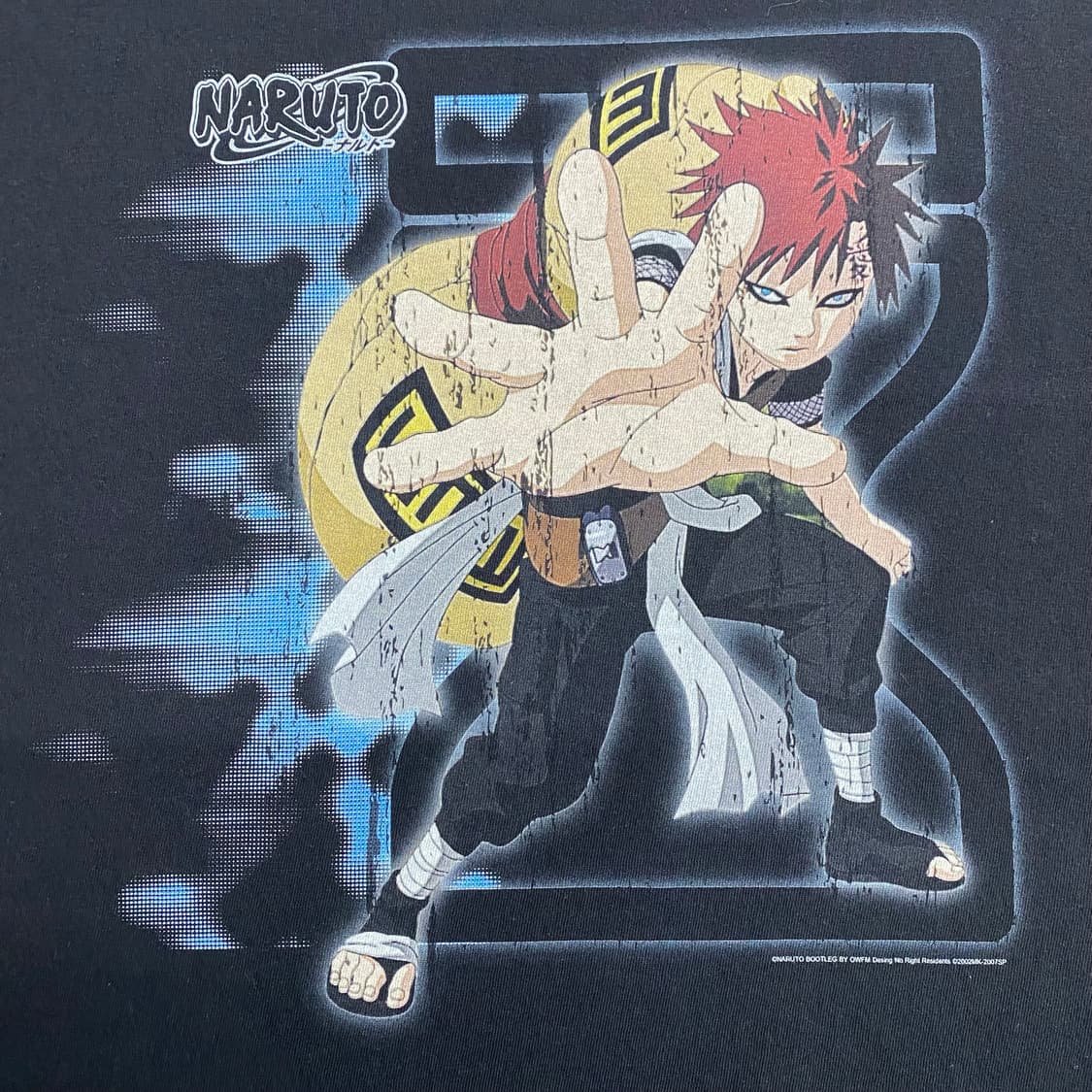 나루토 가아라 부틀렉 애니메이션 티셔츠 상품이미지4