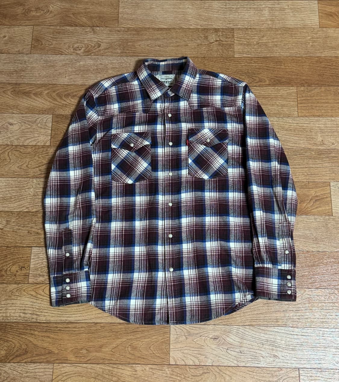 리바이스 웨스턴 셔츠(xl) 상품이미지1