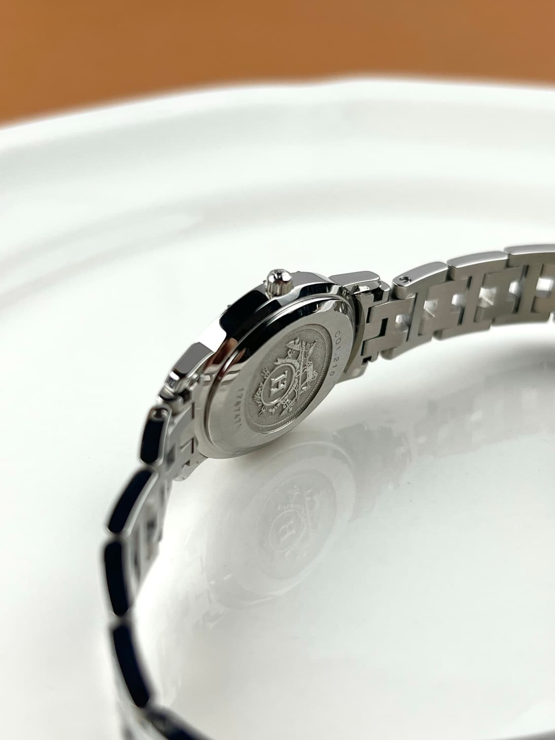 HERMES clipper oval steel watch 상품이미지7