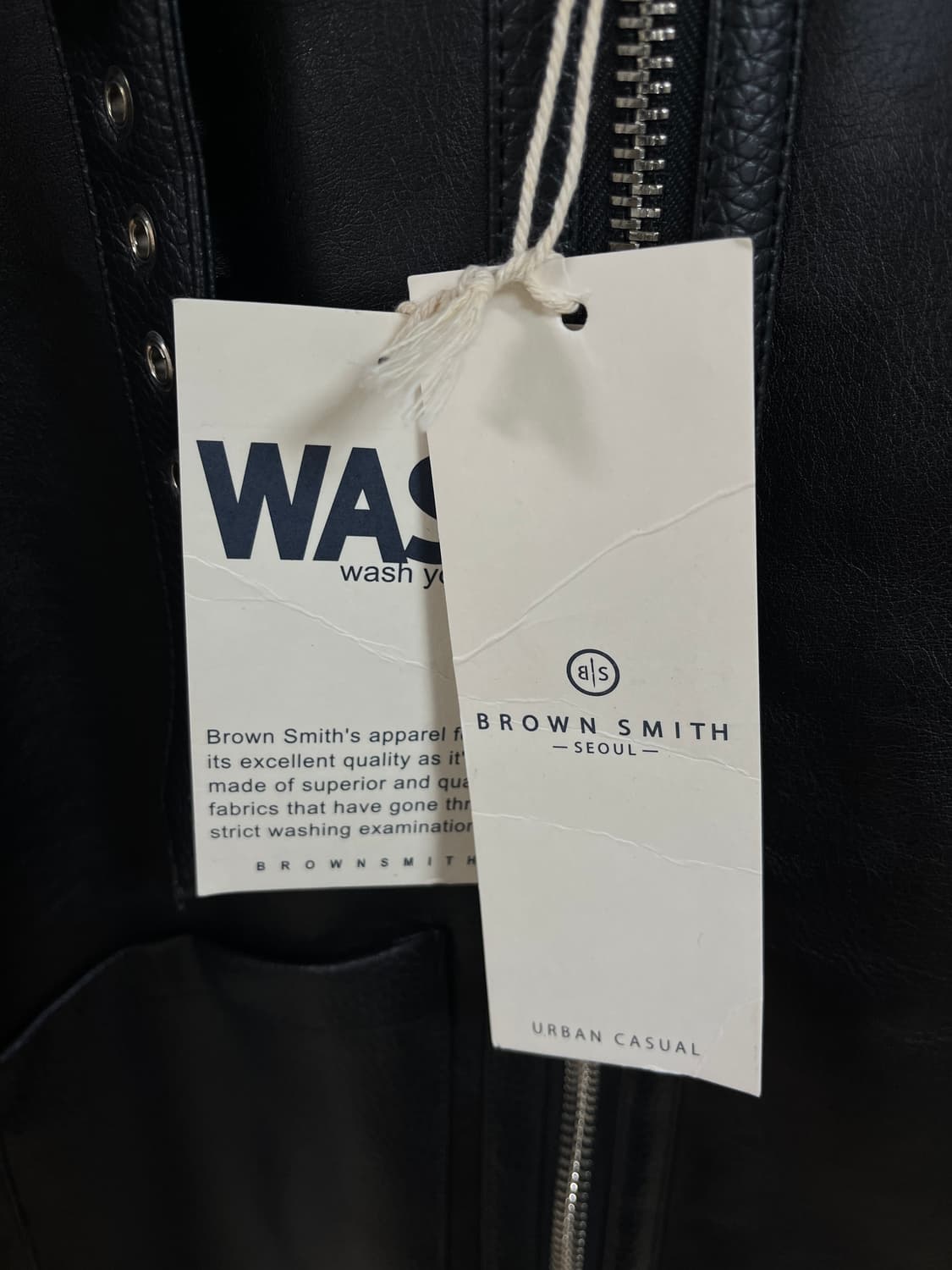 [새상품] 브라운스미스 무스탕 집업 자켓 100사이즈 상품이미지2