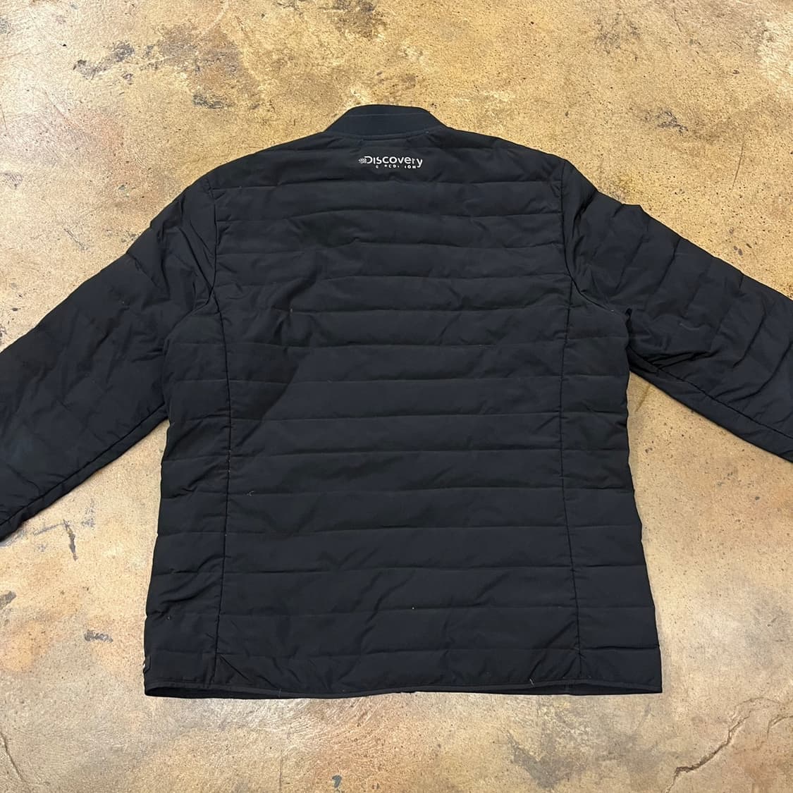 [정품/100] 디스커버리 블랙 퀼팅 점퍼 b17 상품이미지4