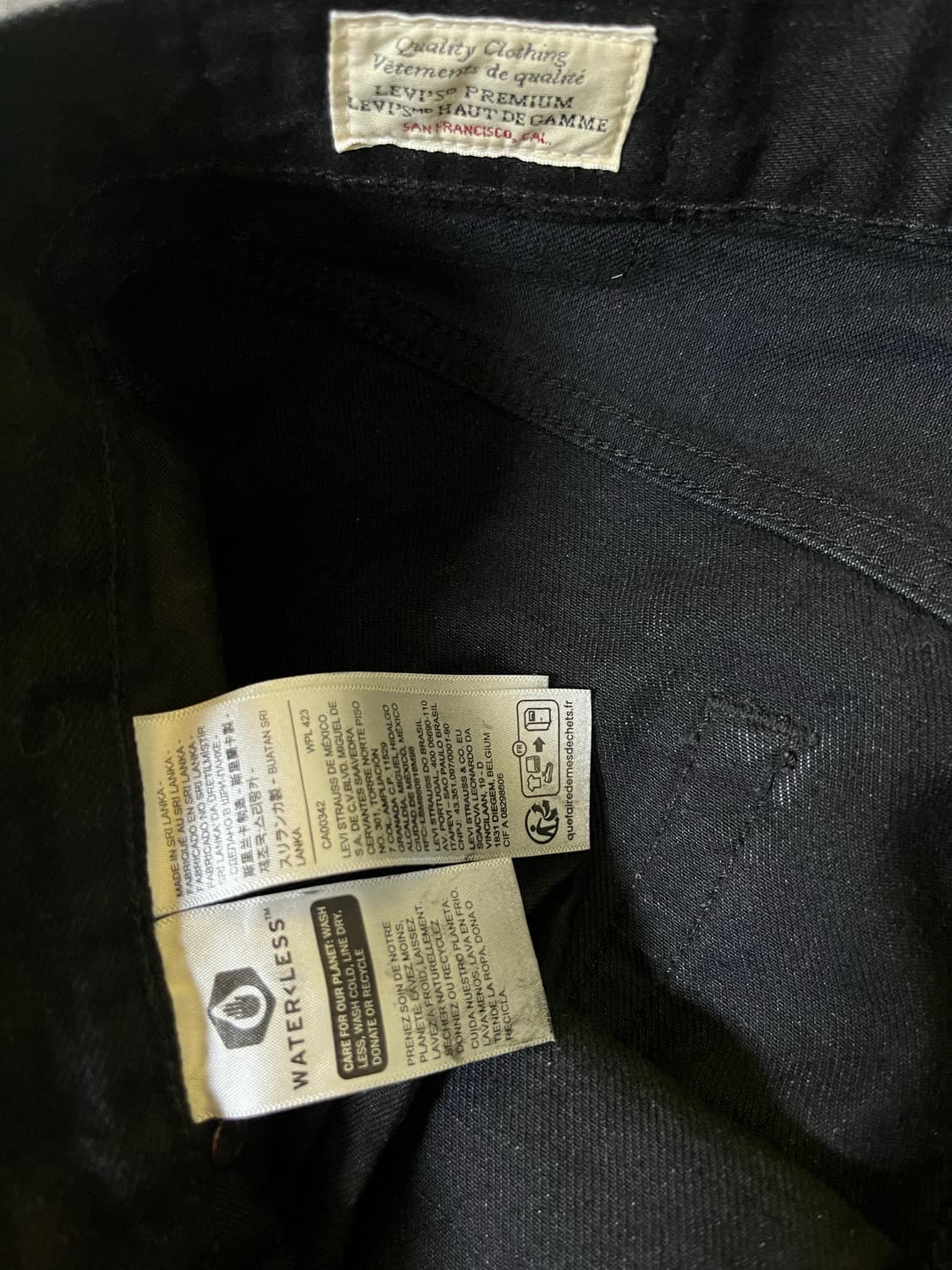 Levi’s wax coated jean (E) 501 36x32 상품이미지6