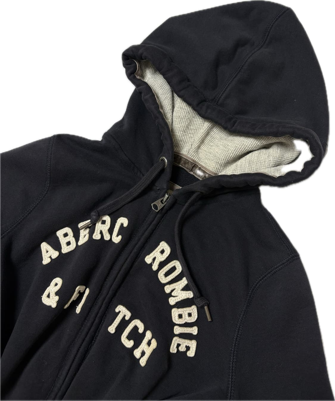 아베크롬비 후드집업 네이비 M 상품이미지3