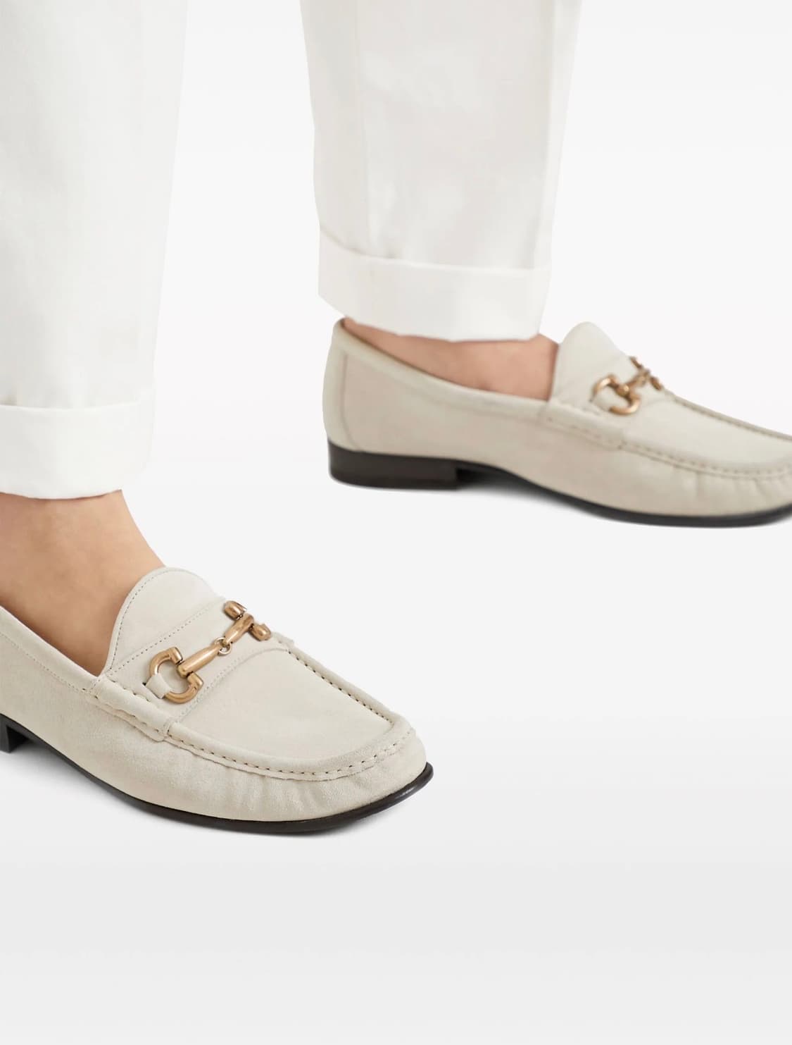 브루넬로 쿠치넬리 / 홀스빗 스웨이드 로퍼 / 42 (새상품) 상품이미지4