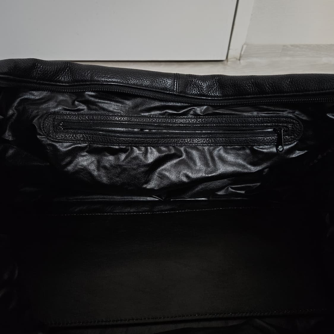 빈티지 비건레더 3way 보스턴백 상품이미지8