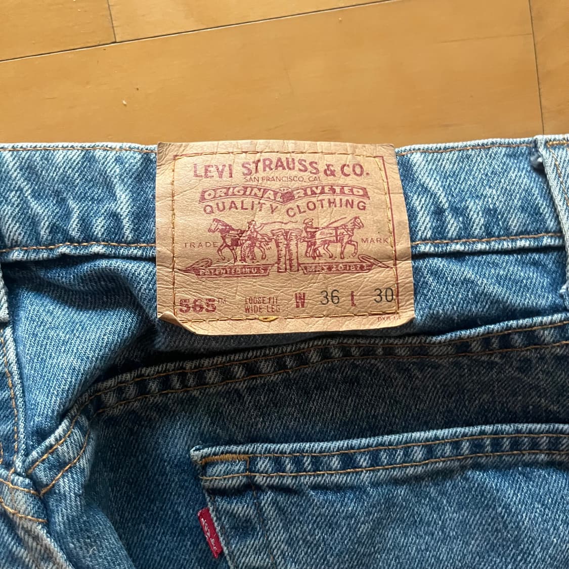 리바이스 565 36*30 made in usa 상품이미지4