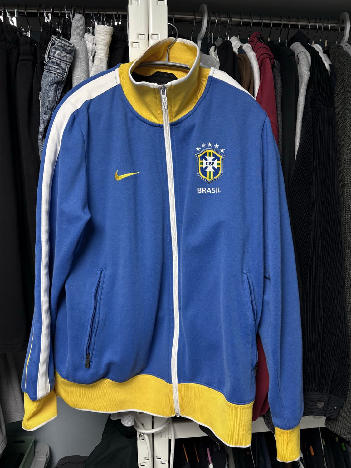 나이키 브라질 트랙탑 져지 (M) 상품이미지1